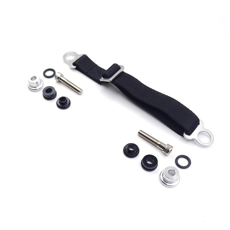 OTOM Rear Adjustable Rescue Strap Pull Strap Rope for Motorcycle Dirt Bike CRF YZF YZFX WR RMZ C2 (Black) - Image 3